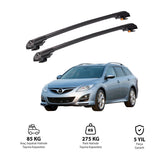 MAZDA 6 2008-2012 TRX1 Thunder Carrier Barres transversales pour galerie de toit de voiture, 2 barres
